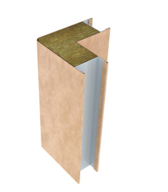 kaufen Mineralwolle-Bienenwabe Isoliersandwich-Platten-Wand-Umhüllung 500mm Online-Herstellung